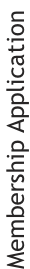 Membership Application